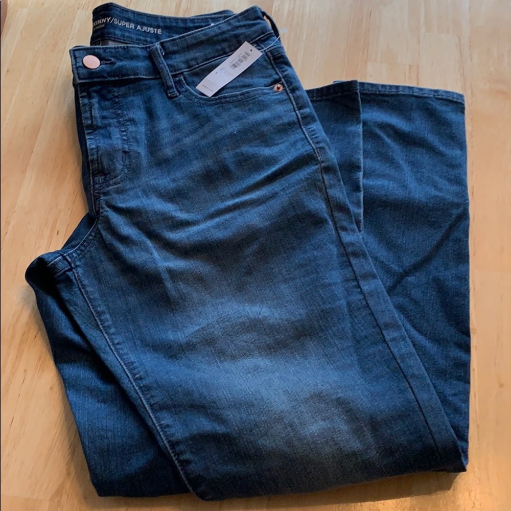 Old navy super skinny jeans